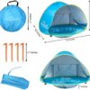 Monobeach Baby Beach Tent Pop Up Portable Shade Pool for Infant