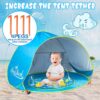 Monobeach Baby Beach Tent Pop Up Portable Shade Pool for Infant