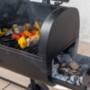 Nexgrill 29 in. Barrel Charcoal Grill/Smoker in Black