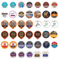 Perfect Samplers Dark Roast Coffee Pod Variety Pack, Keurig K Cups, 40 Count
