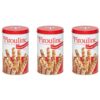 Pirouline Rolled Wafers, Chocolate Hazelnut, 14.1 Ounce Tins (Pack of 3)