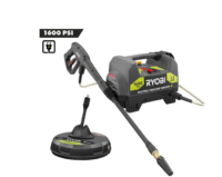 RYOBI 1600 PSI 1.2 GPM Electric Pressure Washer with 12 in. Surface Cleaner