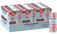 S.Pellegrino Essenza Pink Grapefruit & Citrus Flavored Mineral Water, 11.15 Fl Ounce . Cans (24Count)