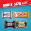 SNICKERS, TWIX, 3 MUSKETEERS & MILKY WAY Minis Size Chocolate Candy Variety Mix SNICKERS, TWIX, 3 MUSKETEERS & MILKY WAY Minis Size Chocolate Candy Variety Mix