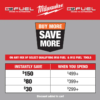 Milwaukee 0970-20 M18 FUEL PACKOUT 18-Volt Lithium-Ion Cordless 2.5 Gal. Wet/Dry Vacuum (Tool-Only)