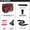 Milwaukee 0970-20 M18 FUEL PACKOUT 18-Volt Lithium-Ion Cordless 2.5 Gal. Wet/Dry Vacuum (Tool-Only)