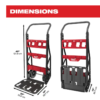 Milwaukee 48-22-8415 PACKOUT 20 in. 2-Wheel Utility Cart