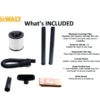 DEWALT DXV04T 4 Gal. Poly Wet/Dry Vacuum