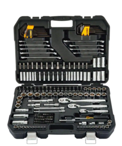 DEWALT DWMT75000 1/4 in., 3/8 in., and 1/2 in. Drive Polished Chrome Mechanics Tool Set (200-Piece)