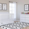 Graco Hadley 4-in-1 Convertible Crib with Drawer-White