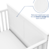 Graco Hadley 4-in-1 Convertible Crib with Drawer-White