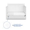 Graco Hadley 4-in-1 Convertible Crib with Drawer-White