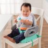 Summer Deluxe Comfort Folding Booster Seat, Elephant Love, Grey
