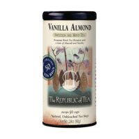 The Republic of Tea, Vanilla Almond Black Tea, Caffeinated, 50 Count