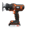 BLACK+DECKER BDCDMT1206KITC 20-Volt Max Lithium-Ion Cordless Matrix Combo Kit with Storage Case (6-Tool)