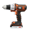 BLACK+DECKER BDCDMT1206KITC 20-Volt Max Lithium-Ion Cordless Matrix Combo Kit with Storage Case (6-Tool)