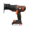 BLACK+DECKER BDCDMT1206KITC 20-Volt Max Lithium-Ion Cordless Matrix Combo Kit with Storage Case (6-Tool)