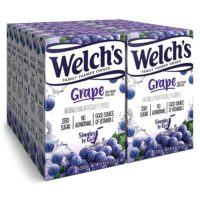 Welch's Singles To Go Water Drink Mix, Grape, 0.45 Ounce (Pack of 12)