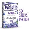 Welch's Singles To Go Water Drink Mix, Grape, 0.45 Ounce (Pack of 12)