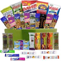 Healthy Snacks Care Package Gift Basket - 32 Health Food Snacking Choices