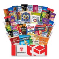 SnackBOX Healthy Snacks Care Package Snack Box (40 Count) for Easter, Gift Basket, Ideas