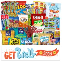 Get Well Gifts for Women After Surgery Care Package for Sick Friend Feel Better Gifts for Kids (40ct)