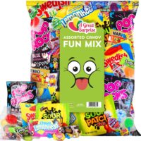 Assorted Candy - 4 Pounds - Bulk Candy - Party Mix - Goodie Bag Stuffers, Individually Wrapped Candies