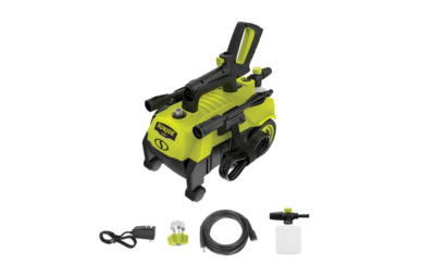 Sun Joe SPX3160 1600 PSI Max 1.45 GPM 11 Amp Cold Water 4-Wheeled Electric Pressure Washer