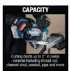 Makita XSC03Z 18-Volt LXT Lithium-Ion Cordless 5-3/8 in. Metal Cutting Saw with Electric Brake and Chip Collector Tool-Only