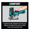 Makita XVJ01Z 18-Volt LXT Lithium-Ion Brushless Cordless Barrel Grip Jig Saw (Tool-Only)