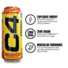 Cellucor C4 Energy Drink, Starburst Cherry, Carbonated Sugar Free Pre with no Artificial Colors or Dyes, 16 Oz