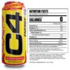 Cellucor C4 Energy Drink, Starburst Cherry, Carbonated Sugar Free Pre with no Artificial Colors or Dyes, 16 Oz