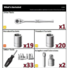 Husky H75MTS Mechanics Tool Set (75-Piece)