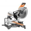 RIDGID R4222 15 Amp Corded 12 in. Dual Bevel Sliding Miter Saw with 70 Deg. Miter Capacity and LED Cut Line Indicator