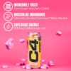 Cellucor C4 Energy Drink, Starburst Cherry, Carbonated Sugar Free Pre with no Artificial Colors or Dyes, 16 Oz