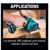 Makita SH02R1 12-Volt Max CXT Lithium-Ion Cordless 3-3/8 in. Circular Saw Kit, Case (2.0Ah)