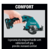 Makita SH02R1 12-Volt Max CXT Lithium-Ion Cordless 3-3/8 in. Circular Saw Kit, Case (2.0Ah)