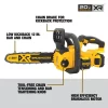 DEWALT DCCS620P1 12 in. 20V MAX Lithium-Ion Cordless Brushless Chainsaw with (1) 5.0Ah Battery and Charger Included DEWALT DCCS620P1 12 in. 20V MAX Lithium-Ion Cordless Brushless Chainsaw with (1) 5.0Ah Battery and Charger Included
