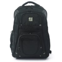 Ful Rockwood 19 in. Black Laptop Backpack