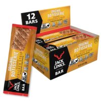 Jack Link's Meat Bars, Rotisserie Chicken, 12 Count - 8g of Protein and 70 Calories Per Protein Bar