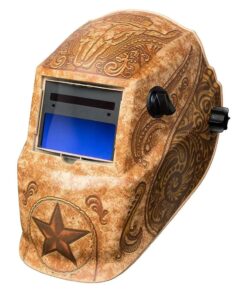 Lincoln Electric K4134 1.73 in. Variable Shade 9-13 Welding Helmet Lone Star with Grind Mode