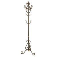 Mario Industries Oil-Rubbed Bronze Scrolled Coat Tree