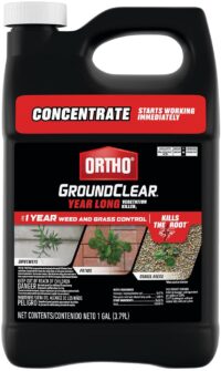 Ortho GroundClear Year Long Vegetation Killer1, Kills Weeds and Grasses, 1 gal.