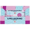 San Pellegrino Essenza Dark Morello Cherry & Pomegranate Flavored Mineral Water, (24 Pack)