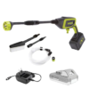 Sun Joe 24V-PP350-LTE 24-Volt 350 PSI Max 0.6 GPM Cold Water Electric Power Cleaner Kit with 2.0 Ah Battery Plus Charger