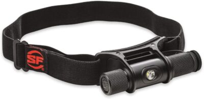 SureFire Minimus Variable Output LED Headlamp with MaxVision Reflector, Black