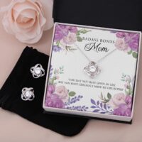 White Gold necklaces, Gift for Mother's Day, necklaces for Women, Gift box Valentine, Mom, Girlfriend