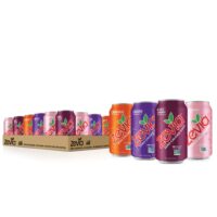Zevia Zero Calorie Soda, Fruity Variety Pack, 12 Ounce Cans (Pack of 24)