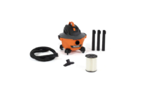 RIDGID HD06001 6 Gal. 3.5-Peak HP NXT Wet/Dry Shop Vacuum with Filter, Hose and Accessories