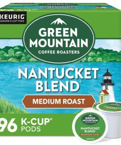Green Mountain Coffee Roasters Nantucket Blend, Single-Serve Keurig K-Cup Pods, Medium Roast Coffee, 96 Count